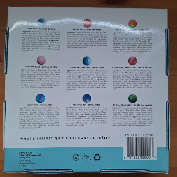 Naturally Vain Bath Bombs 9 set - Picture 2 of 2